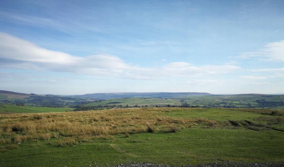 Looking towards Keighley for blog