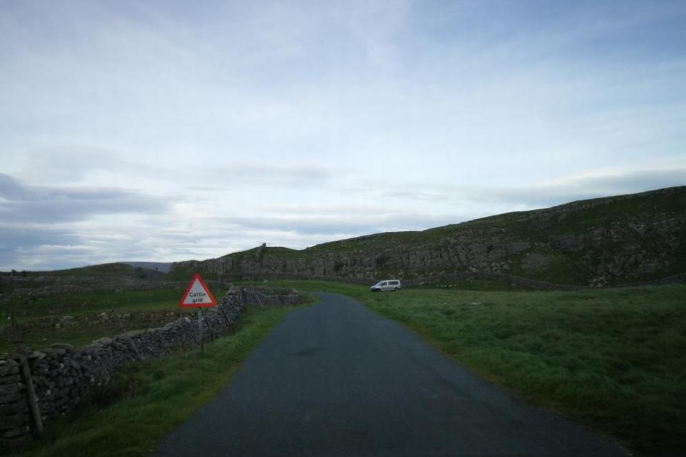 Not far from Victoria Cave which overlooks Langcliffe for blog